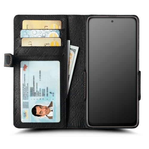 чохол-книжка на HTC U23 Pro Чорний Stenk Wallet фото 2