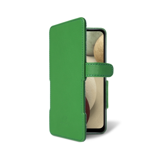 чехол-книжка на Samsung Galaxy A12 Зелёный Stenk Prime фото 2