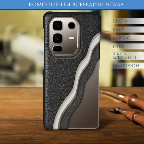 бампер на Infinix Note 50 Pro Plus 5G Черный Stenk Cover фото 4