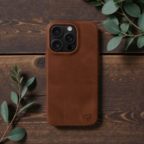 бампер на Apple iPhone 16 Pro Max Коричневий Stenk Cover фото 3