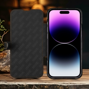 Чохол книжка Stenk Premium для Apple iPhone 14 Pro Max Чорний
