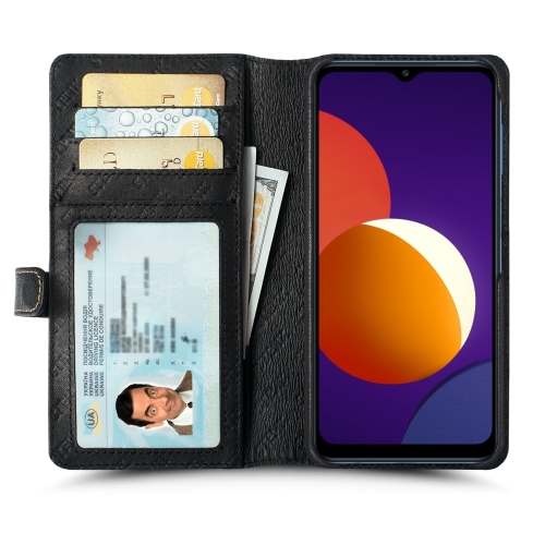 чохол-гаманець на Samsung Galaxy M12 Чорний Stenk Premium Wallet фото 2