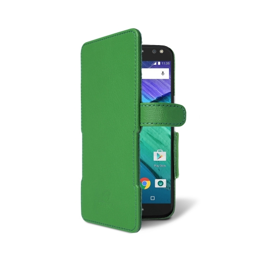 чохол-книжка на Motorola Moto X Style (XT1575) Зелений Stenk Сняты с производства фото 2