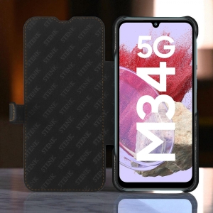 Чохол книжка Stenk Premium для Samsung Galaxy M34 5G Чорний