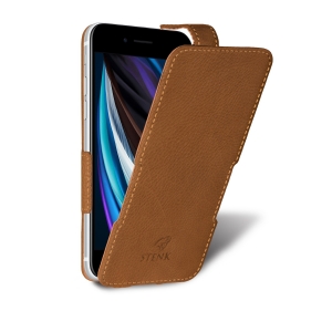 Чехол флип Stenk Prime для Apple iPhone SE (2020) Camel