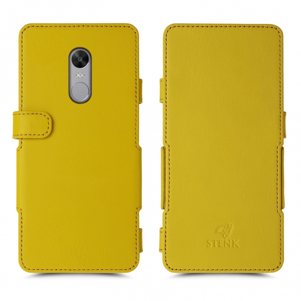 

Чехол книжка Stenk Prime для Xiaomi Redmi Note 4 Желтый