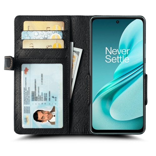 чехол-книжка на OnePlus Nord N30 SE Черный Stenk Wallet фото 2