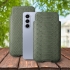 Футляр Stenk Sportage Python для Samsung Galaxy Fold 5 Оливковый