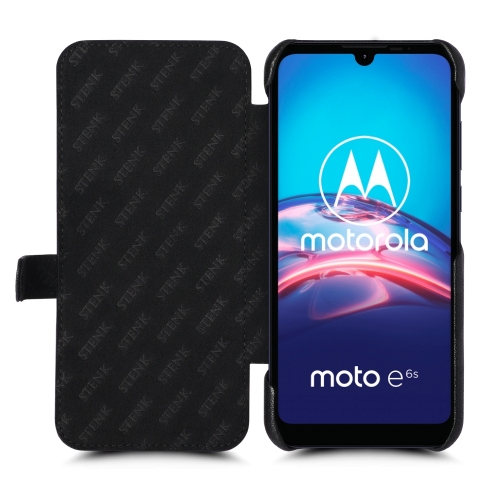 чохол-книжка на Motorola Moto e6s Чорний Stenk Premium фото 2