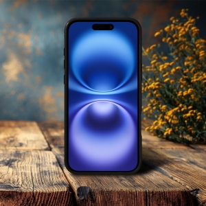 Накладка SkinBacker Mini Python Scales для Apple iPhone 16 Коричневий