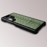 Накладка Stenk ExBacker Python Scales для Samsung Galaxy S25 Ultra Olive
