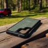 Накладка Stenk ExBacker Python Scales для Samsung Galaxy S25 Ultra Olive