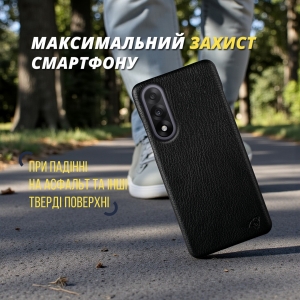 Шкіряна накладка Stenk Cover для OnePlus Nord 5 Чорний