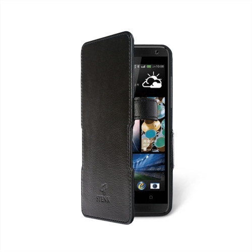 чехол-книжка на HTC Desire 609D Черный Stenk Prime фото 2