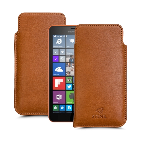 чохол-футляр на Microsoft Lumia 640 XL DS Світло-коричневий Stenk Сняты с производства фото 1