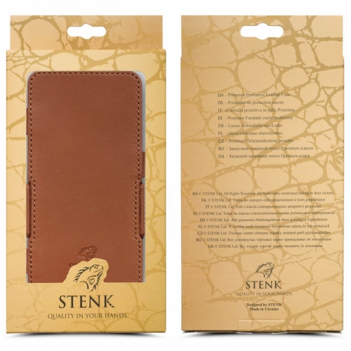 чохол-книжка на ASUS ZenFone 5 (A501CG) Світло-коричневий Stenk Сняты с производства фото 5