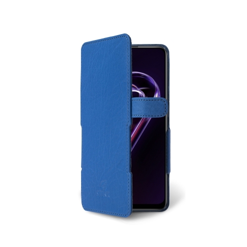 чехол-книжка на Realme 9 Pro Plus Ярко-синий Stenk Prime фото 2