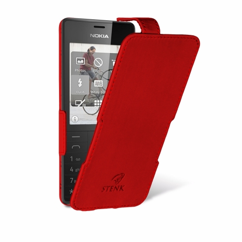 чохол-фліп на Nokia 515 Duo Червоний Stenk Сняты с производства фото 2