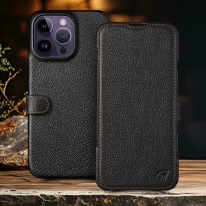 Чохол книжка Stenk Premium для Apple iPhone 14 Pro Чорний