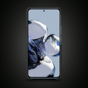 Шкіряна накладка Stenk WoodBacker для Xiaomi 12T/12T Pro Чорна