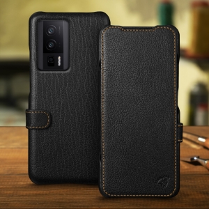 Чехол книжка Stenk Premium для Xiaomi Poco F5 Pro Чёрный