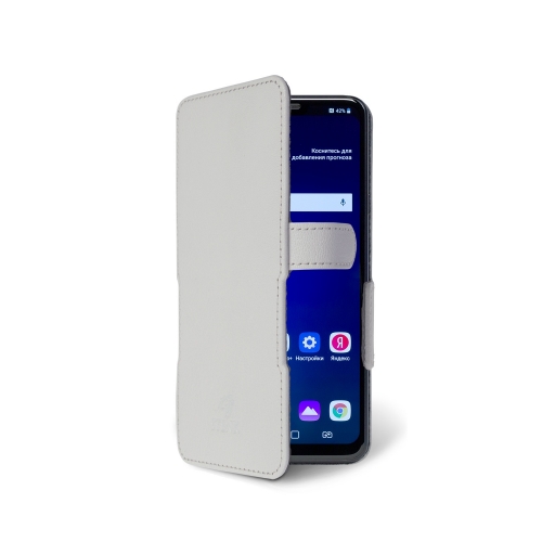 чохол-книжка на LG G7 Fit Білий Stenk Prime фото 2