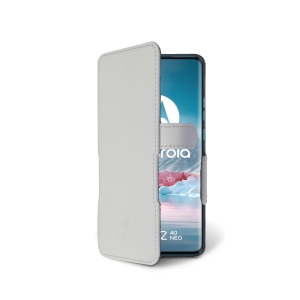 Чехол книжка Stenk Prime для Motorola Edge 40 Neo Белый