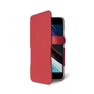 Чехол книжка Stenk Prime для Apple iPhone SE (2020) Красный