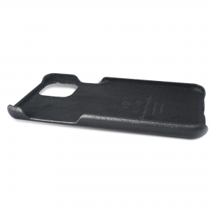 Кожаная накладка Stenk Cover для Apple iPhone 11 Черный