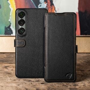 Чехол книжка Stenk Premium для Sony Xperia 1 VII Чёрный
