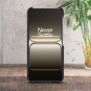 Кожаная накладка Stenk Cover для OnePlus Nord CE5 Черный