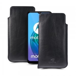Футляр Stenk Elegance для Motorola Moto G10 Чёрный