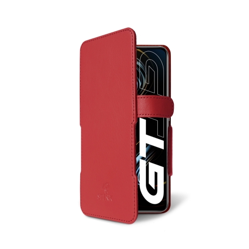 чехол-книжка на Realme GT 5G Красный Stenk Prime фото 2