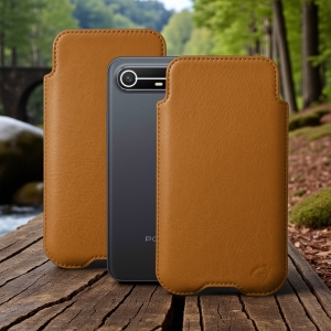 Футляр Stenk Sportage для TECNO Pova Slim 5G Camel