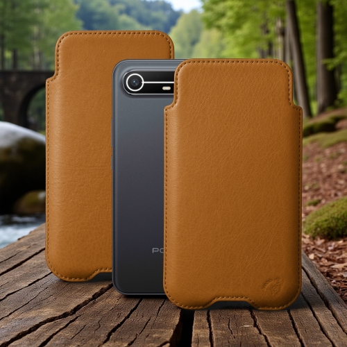 чохол-футляр на TECNO Pova Slim 5G Світло-коричневий Stenk Sportage фото 1