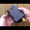 Чехол книжка Stenk Wallet для Samsung Galaxy A8 Plus (2018) Чёрный Видео