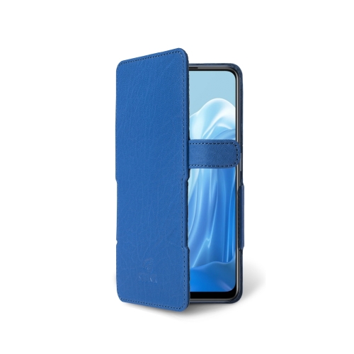 чехол-книжка на OPPO Find X5 Lite 5G Ярко-синий Stenk Prime фото 2