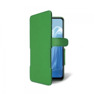 Чехол книжка Stenk Prime для OPPO Reno8 Lite 5G Зелёный
