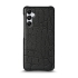 Кожаная накладка Stenk Reptile Cover для Samsung Galaxy A05s Чёрная