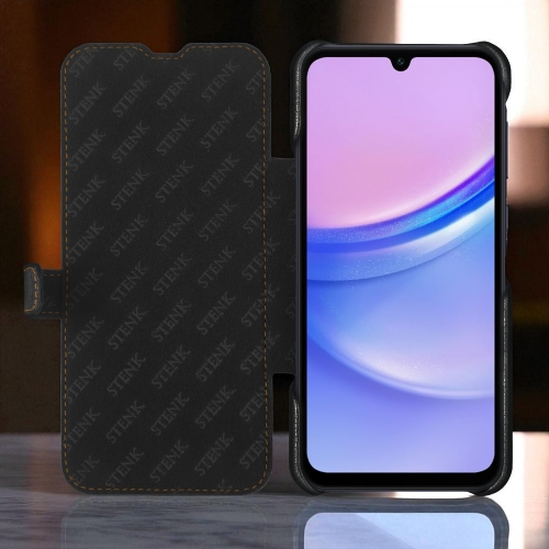 чехол-книжка на Samsung Galaxy A15 Черный Stenk Premium фото 2
