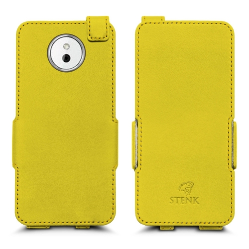 чохол-фліп на HTC Desire 609D Жовтий Stenk Сняты с производства фото 1
