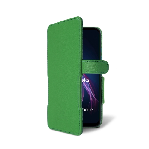 Чехол книжка Stenk Prime для Motorola One Fusion Plus Зелёный