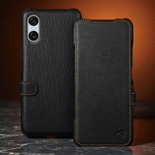 чехол-книжка на Sony Xperia 10 VI Черный Stenk Premium фото 1