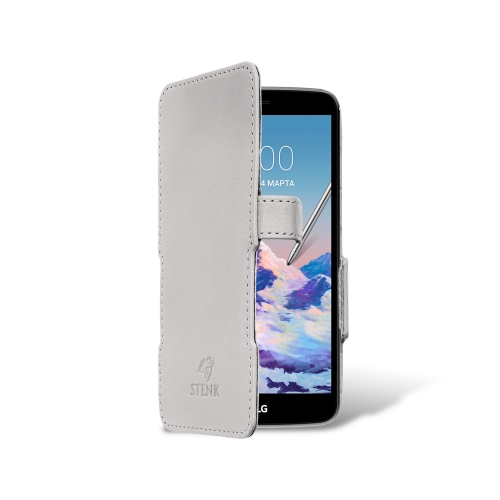 чохол-книжка на LG Stylus 3 Білий Stenk Сняты с производства фото 2