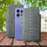 Футляр Stenk Sportage Python для Motorola Edge 50 Pro Сірий