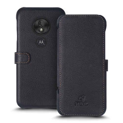 чехол-книжка на Motorola Moto G7 Play Черный Stenk Premium фото 1