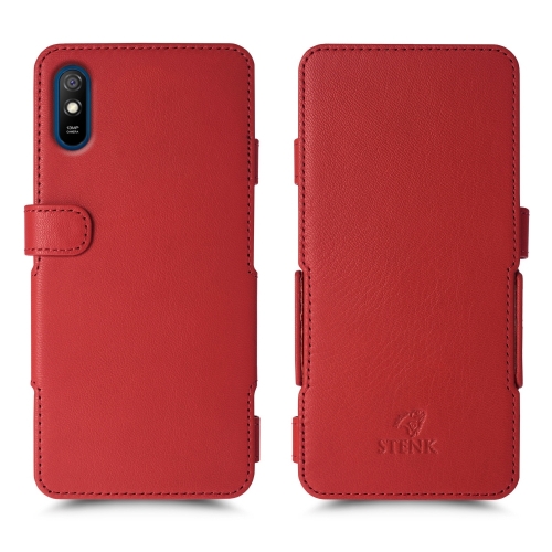 чехол-книжка на Xiaomi Redmi 9A Красный Stenk Prime фото 1
