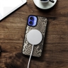 Накладка SkinBacker Mini Python Scales для Apple iPhone 16 Натуральный