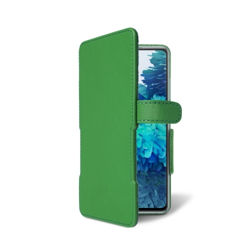 чехол-книжка на Samsung Galaxy S20 FE Зелёный Stenk Prime фото 2