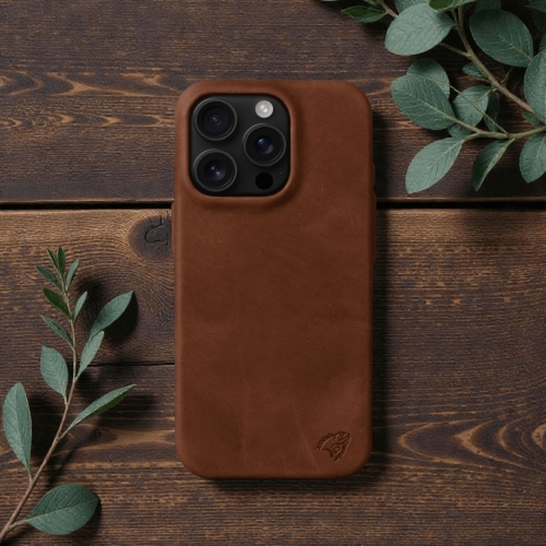 бампер на Apple iPhone 16 Pro Коричневий Stenk Cover фото 3